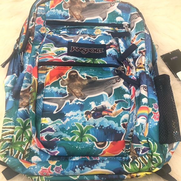 shark jansport backpack
